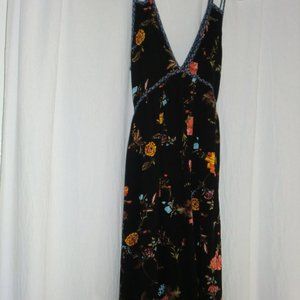 Short Dress with Floral Print